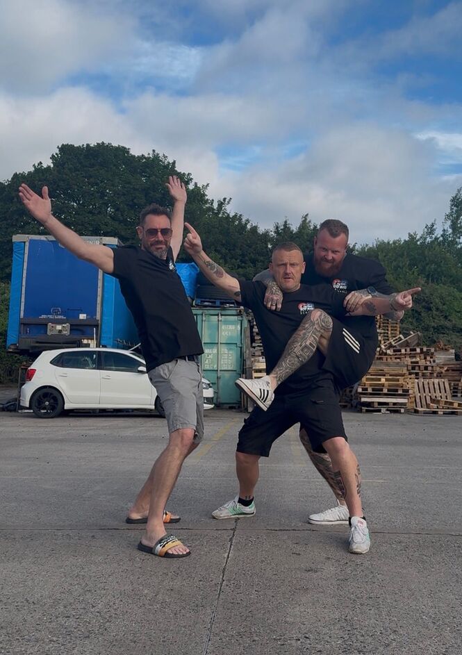 Steve, Dan and Nathan - Go Big Driving School Team